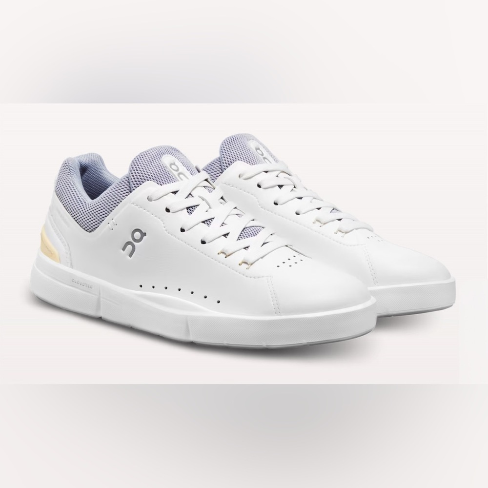 On Running THE ROGER Advantage Tennis Shoe Women’s 9.5 Blue Yellow White